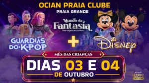 Musical Mundo da Fantasia Praia Grande: Sab 03/10 15h