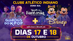 Musical Mundo da Fantasia Atlético Indiano: Dom 18/10 15h